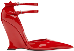 Красные туфли-лодочки «Видья» Ferragamo