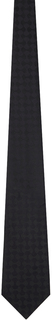 Черный галстук с графическим рисунком Comme des Garçons