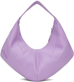 Фиолетовая сумка со стеклярусом Kiko Kostadinov