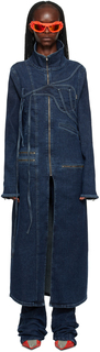 Синяя джинсовая куртка Ottolinger