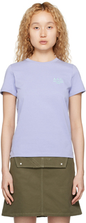 Фиолетовая футболка Denise A.P.C.