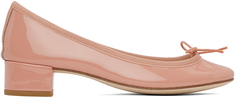 Розовые туфли на каблуке Repetto Camille