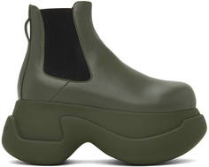 Зеленые ботинки челси Aras 23 Marni