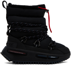 Moncler Genius Moncler x adidas Originals Черные ботинки NMD