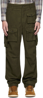Зеленые брюки карго FA Engineered Garments