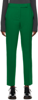Зеленые брюки фуоко Max Mara