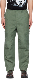 Зеленые брюки-карго в стиле кантри BUTLER SVC