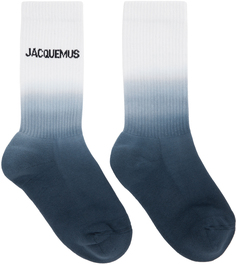 Темно-синие носки Le Papier Les Chaussettes Moisson Jacquemus