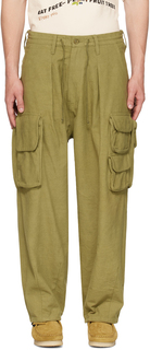 Зеленые брюки-карго фуражира Story mfg.