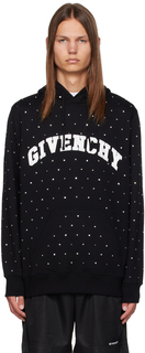 Черный худи с кристаллами Givenchy