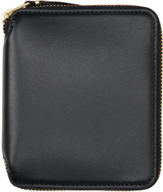 Черный классический кошелек с принтом Comme des Garçons