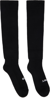 Rick Owens DRKSHDW Черные носки с пиздой