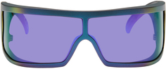 Зеленые и фиолетовые солнцезащитные очки с костями RETROSUPERFUTURE