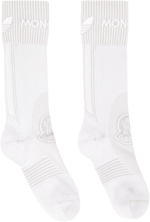 Moncler Genius Белые носки Moncler x adidas Originals