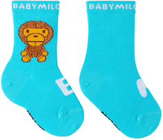 Детские синие носки Milo Baby BAPE