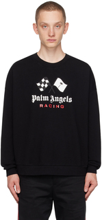 Черная гоночная толстовка Palm Angels MoneyGram Haas F1 Edition
