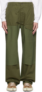 Зеленые брюки-карго Field Engineered Garments