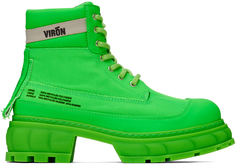 Зеленые ботинки Resist Неоновые Virón