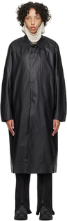POST ARCHIVE FACTION (PAF) Черное пальто реглан