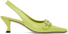 Зеленые туфли на каблуках Evita BY FAR