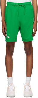 Зеленые шорты на кулиске Lucky Nike Jordan