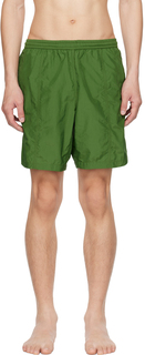AMI Alexandre Mattiussi Зеленые шорты для плавания Ami de C?ur