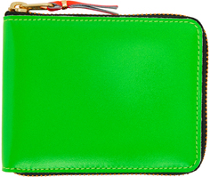 Зеленый кошелек Super Fluo Comme des Garçons