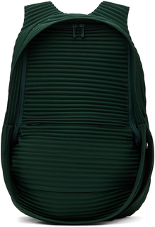 Зеленый рюкзак со складками HOMME PLISSe ISSEY MIYAKE