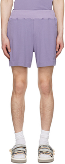 RANRA Фиолетовые шорты с капюшоном