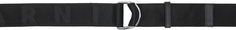 Черный ремень с логотипом Marni