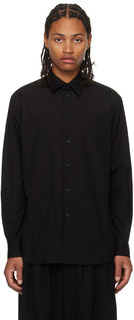 Черная классическая рубашка Yohji Yamamoto