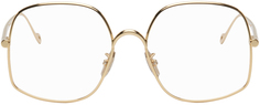 Золотые большие очки Endura LOEWE