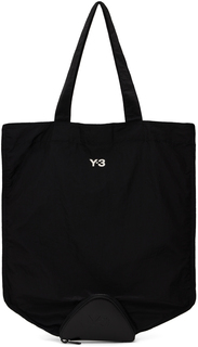 Черная компактная большая сумка Y-3