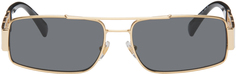 Золотые солнцезащитные очки Greca Versace