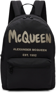 Черный - Рюкзак McQueen Graffiti Metropolitan Alexander McQueen