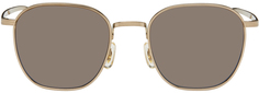 Золотые солнцезащитные очки Rynn Oliver Peoples