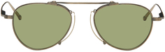 Золотые солнцезащитные очки M3130 Matsuda