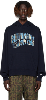 Темно-синяя толстовка с принтом Billionaire Boys Club