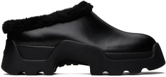 Черные мюли из овчины Proenza Schouler Stomp