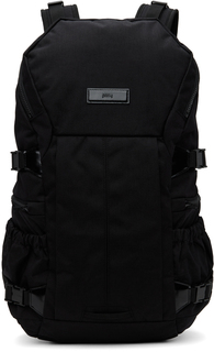 Черный рюкзак с карманом на молнии Juun.J