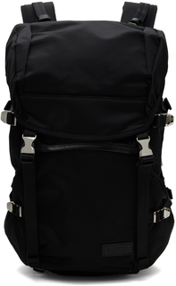 Черный рюкзак с молнией master-piece