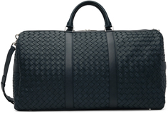 Темно-синяя классическая спортивная сумка Bottega Veneta