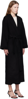 Черное пальто-труллем от Malene Birger by Malene Birger