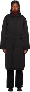 Черное пальто Carey Soulland
