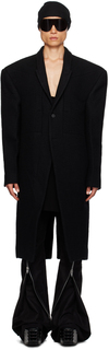 Черное пальто Jumbo Tatlin Rick Owens