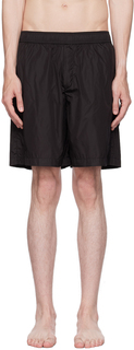 Moncler Черные шорты для плавания-боксера Mare