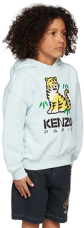 Детское синее худи Paris Kotora Kenzo