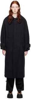 Черное пальто Jumbo R13