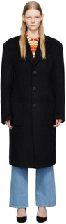 Черное пальто Form Eckhaus Latta