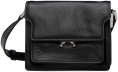 Черная мини-мягкая сумка-багажник Marni